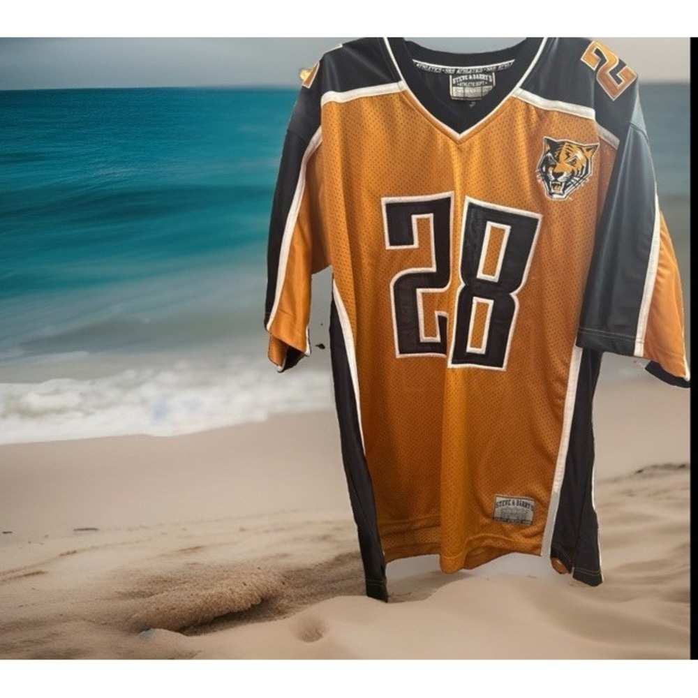 Buffalo State University Bengals Steve and Barrys Football Jersey Size 2XL